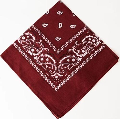 Bandana Etnik Şal  Damla Desenli  Tasarım %100Pamuk