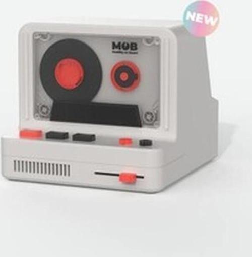 Retro Kamera Bluetooth Hoparlör – Gri