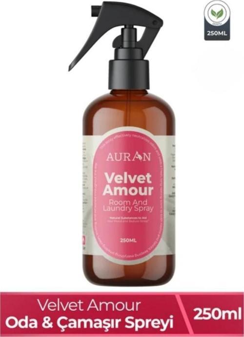 Velvet Amour Parfümlü Oda ve Çamaşır Spreyi Ortam ve Kumaş Kokusu Velvet Amour Room Spray 250ML