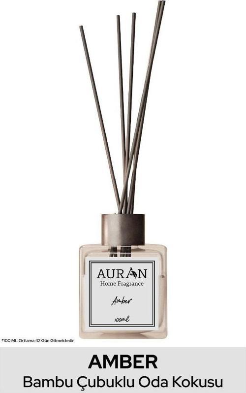 Amber - Amber Kare Bambu Çubuklu Oda Kokusu 100ml