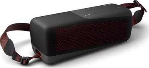 TAS7807B/00 Dahili Mikrofonlu ve Powerbank Özellikli IP67 Toz ve Su Geçirmez, 24 Saat Oynatma Süreli 40W Bluetooth Taşınabilir Hoparlör Siyah