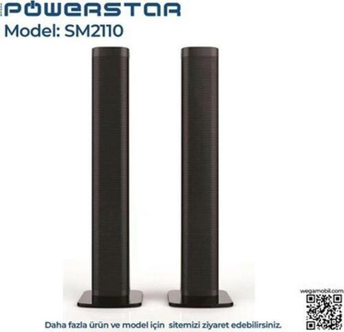 Müzik Kutusu SM-2110 Kule 2'li Bluetooth - USB - Hafıza Kartı