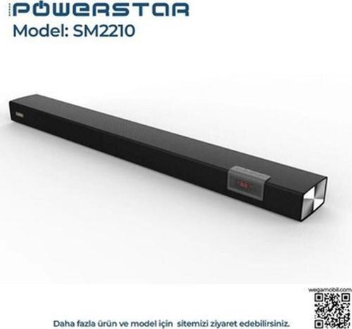 Müzik Kutusu SM-2210 Soundbar 90CM Bluetooth - USB - Hafıza Kartı
