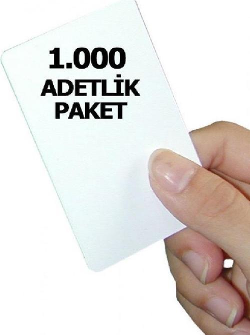 1.Sınıf Proximity Kart (Seri Numara Baskılı) 1.000 Adet