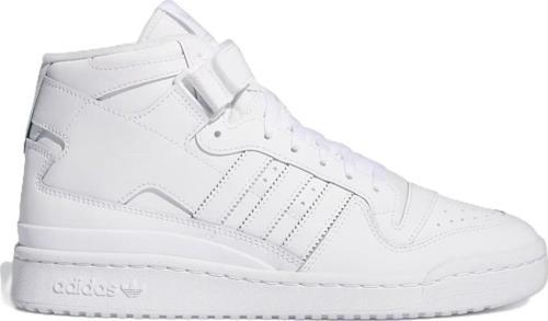 Forum Mid Leather Unisex Sneaker Hakiki Deri Günlük Spor Ayakkabı Beyaz