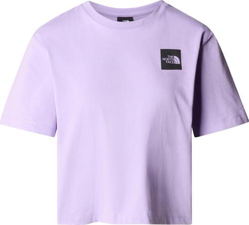 W S/s Cropped Fıne Tee Kadin Mor Tshirt Nf0a87nbqzi1