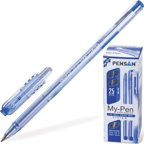 My-Pen Tükenmez Kalem Mavi - 5 adet