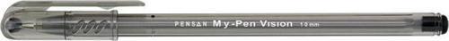 My-Pen Tükenmez Kalem Siyah - 5 adet
