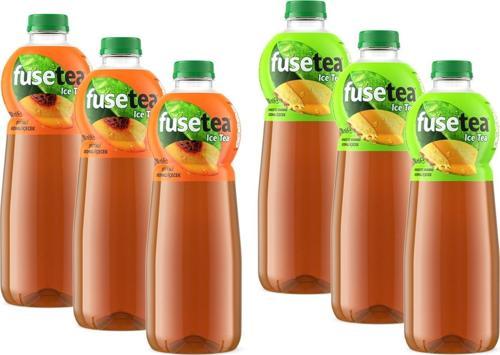 Soğuk Çay 1500 ml 6 lı Karma Paket (Şeftali-Mango Ananas)