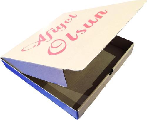 Pizza Kutusu 26x26x4cm 50 Adet