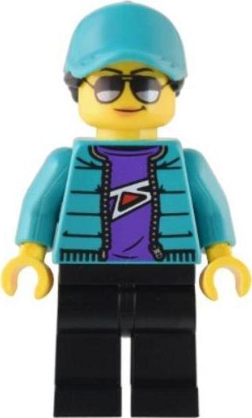 Minifigür - Custom Car Garage Driver cty1537