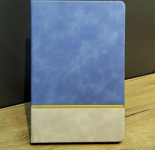 Deri Hatıra Defteri Mavi