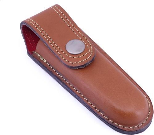Deri Çakı Kılıfı - Taba 13 cm