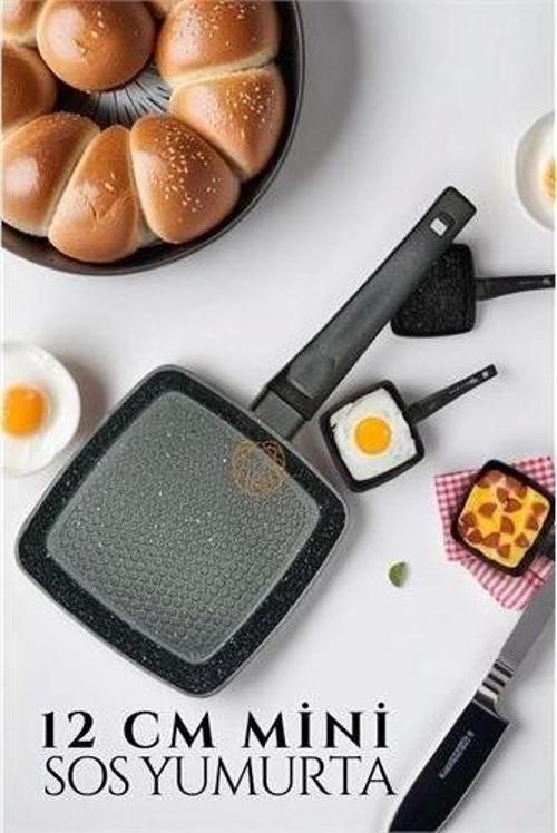 ModaCar Mini Döküm Yumurta Sos Tavası