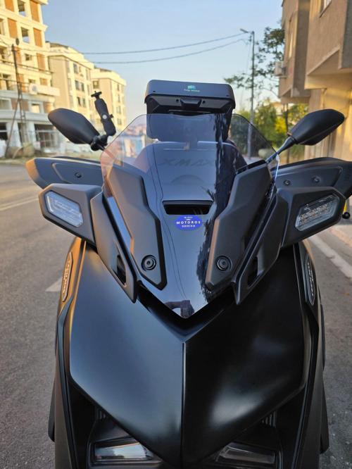 Yamaha Xmax 250 Siperlik Ön Cam 2023-2025 Model 36cm Füme Renkli 4mm KISA SPOR CAM