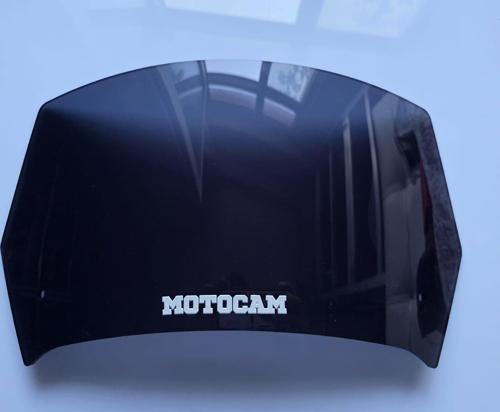 Rüzgar Saptırıcı Deflektör Camı 1 Delikli 35x18cm Siyah Renkli   (APARATSIZDIR)