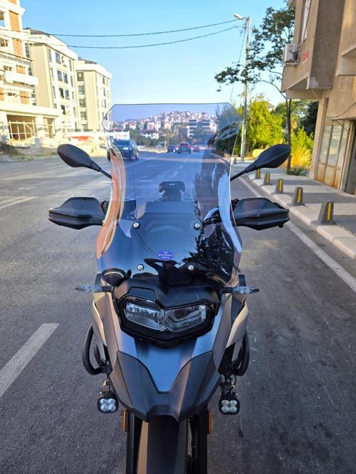 Bmw F750 GS Siperlik Ön Cam 2018-2023 Model 57cm Füme Renkli 4mm UZUN CAM