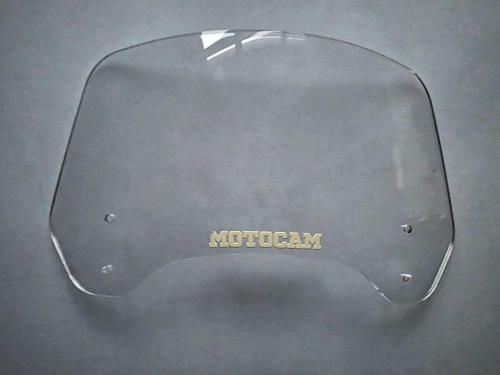 Rüzgar Saptırıcı Deflektör Camı 2 Delikli 4cm 32x15cm Şeffaf Renkli   (APARATSIZDIR)