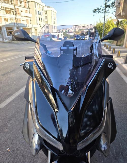 Yamaha Xmax 250 Siperlik Ön Cam 2014-2017 Model 36cm Füme Renkli 4mm SPORTİF