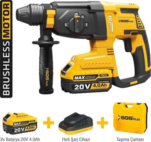 5521 Şarjlı Kırıcı Delici Matkap Seti 20 Volt 4 Ah Kömürsüz Motor