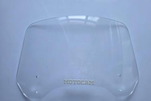 Rüzgar Saptırıcı Deflektör Camı 2 Delikli 4cm 35x18cm Şeffaf Renkli   (APARATSIZDIR)