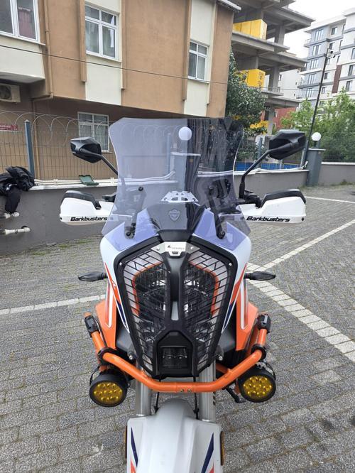 KTM 1290 Super Adventure Siperlik Ön Cam 2021-2025 Model 41cm Füme Renkli