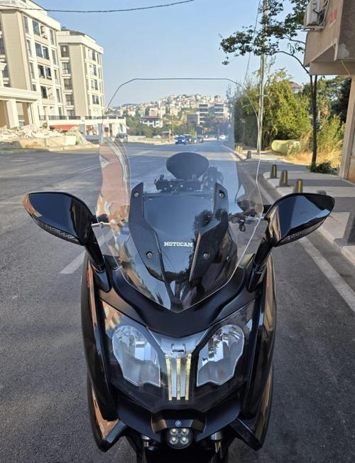 Bmw C 650 GT Siperlik Ön Cam 2011-2016 Model 75cm Şeffaf Renkli 4mm