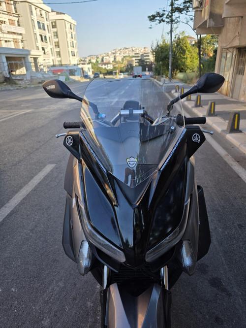 Yamaha Xmax 250 Siperlik Ön Cam 2014-2017 Model 36cm Şeffaf Renkli 4mm SPORTİF