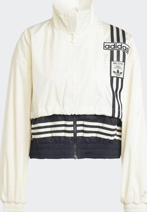 WOVEN TRACK TOP