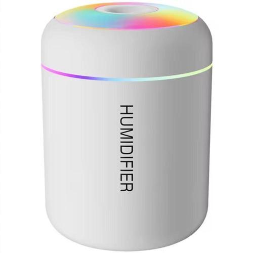 RGB BEYAZ 180 ML USB ULTRASONİK OFİS ODA VE ARABA HAVA NEMLENDİRİCİ BUHAR MAKİNESİ AROMA DİFİZÖRÜ