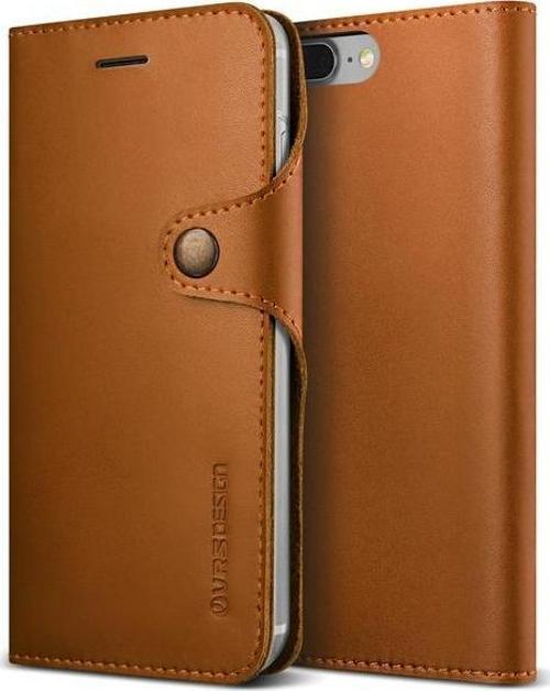 iPhone 8 Plus /7 Plus ile Uyumlu Native Diary Kılıf Brown