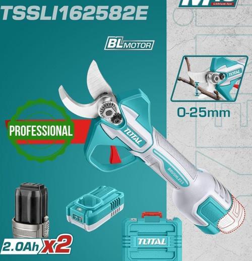 Lİ-İON ÇİFT AKÜLÜ BUDAMA MAKASI 16V - TSSLI162582E