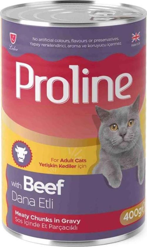 Dana Etli Gravy Yetişkin Kedi Konserve Maması 400 Gr