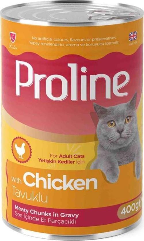 Tavuklu Gravy Yetişkin Kedi Konserve Maması 400 Gr