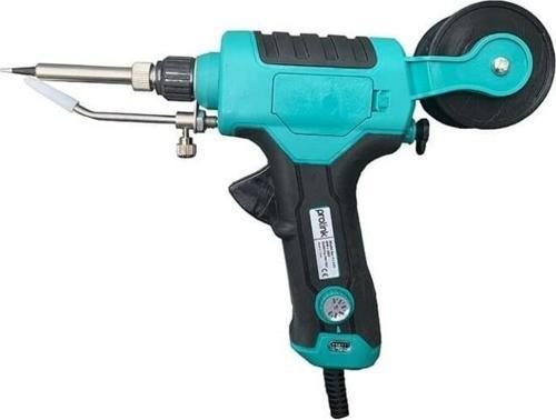 Luxury,Lehim Beslemeli 60w Isı Ayarlı Tabanca Havya, 60w Tabanca Lehim Makinası Prolink PJ-043