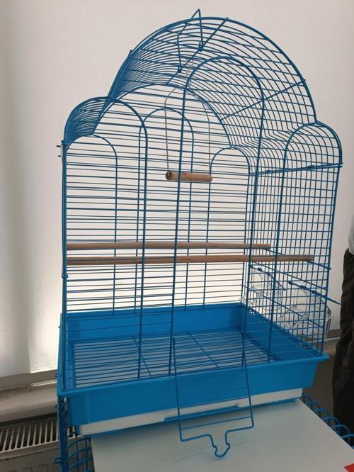 Kafes Bombeli Çatı Mavi 42x30x56