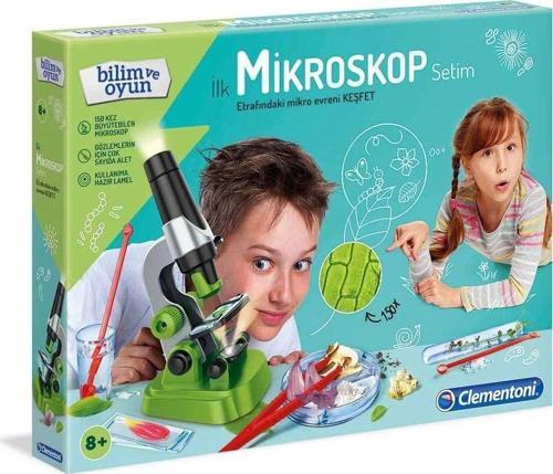 Bilim Ve Oyun İlk Mikroskop Setim
