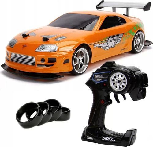 1:10 Fast & Furious 1995 Kumandalı Brian'S Toyota Supra Drift Turbo Araba
