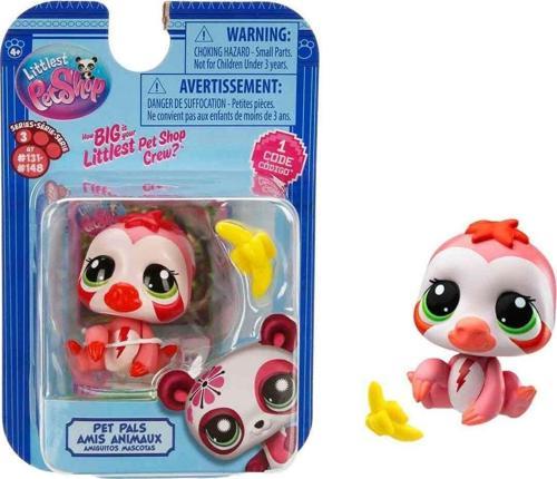 Littlest Pet Shop Minişler Tekli Paket Seri : 3 - No :139 - Tembel Hayvan