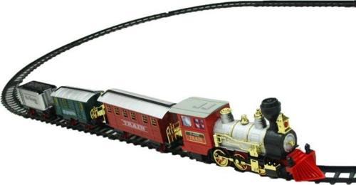 Sesli Işıklı Klasik Tren Seti 16 Parça