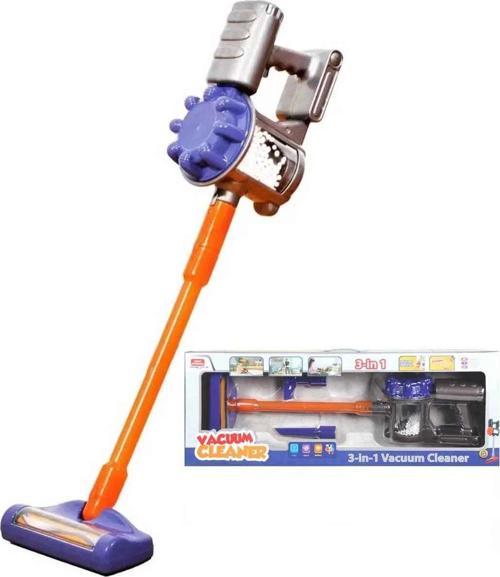 Vacuum Cleaner Pilli Kablosuz Oyuncak Dikey Elektrik Süpürgesi