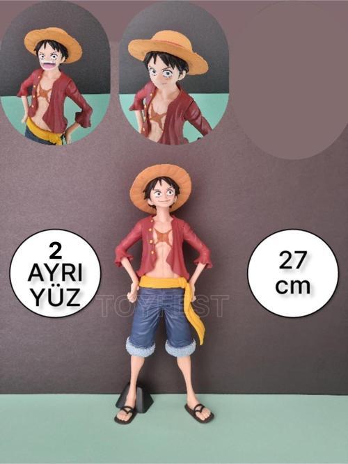 Anime One Piece Smile Monkey D. Luffy Figür - 27 Cm