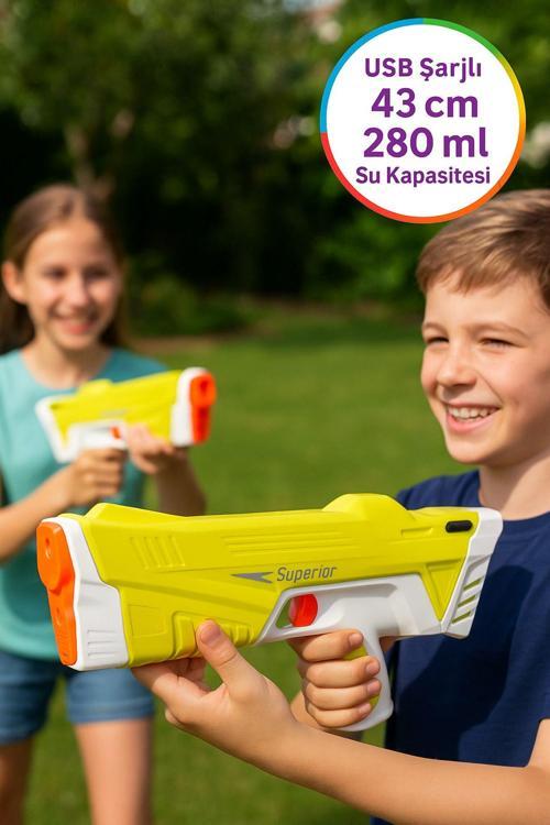 Usb Şarjlı Su  43 Cm - 280 Ml Su Kapasitesi - Yeşil