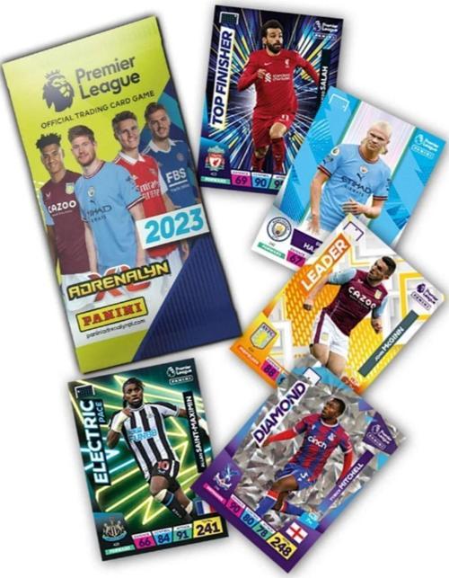 Premier League 2022 - 23 Trading Card - 2023 Ingiltere Premier Ligi Futbolcu Kartları ( 8 Paket )