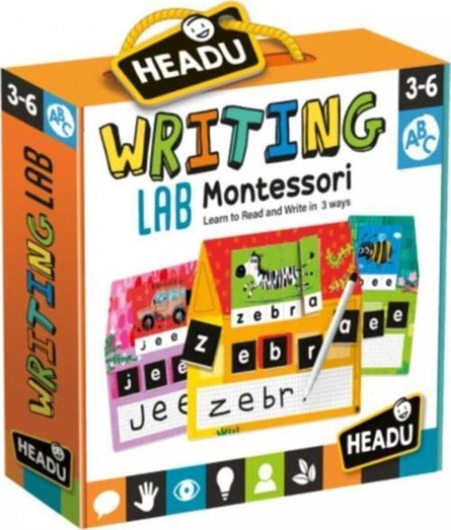 Headu Writing Lab Montessori - Headu Yazı Yazma Laboratuvarı Montessori (3-6 Yaş)