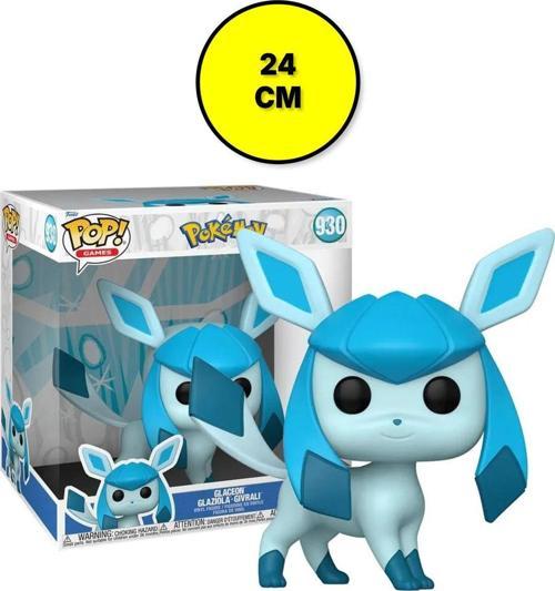 Funko Pop Jumbo Figür Pokemon Glaceon 10" Special Edition
