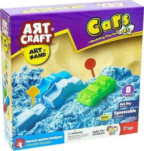 Art Craft Arabalar Kinetik Kum Seti 500Gr