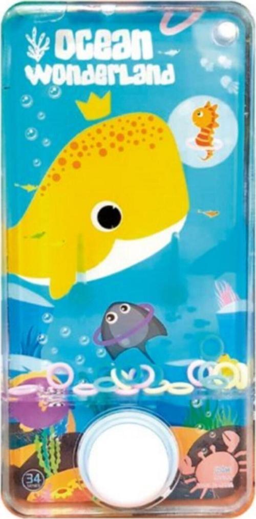Okyanus Temalı Suda Halka Geçirme Oyunu - Transparent Water Game ( Balina )