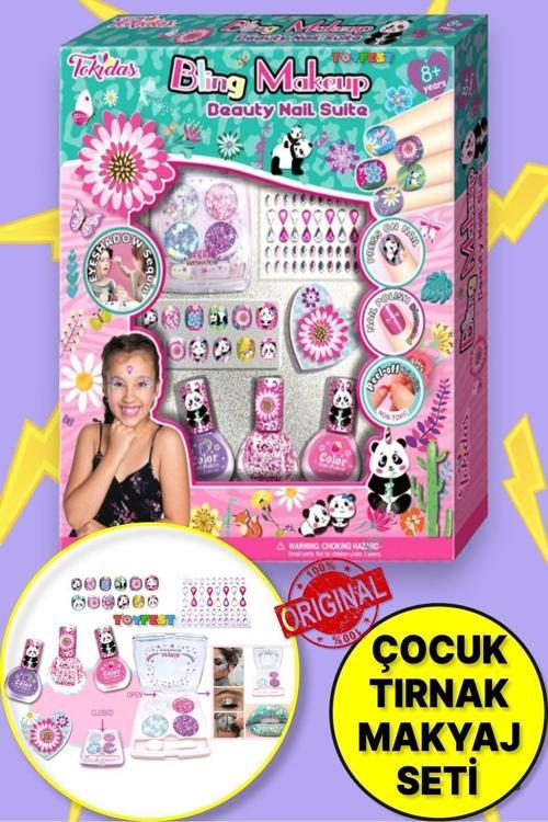 Tokidas Bling Makeup Beauty Nail Suite - Makyaj Güzellik Tırnak Paketi Seti
