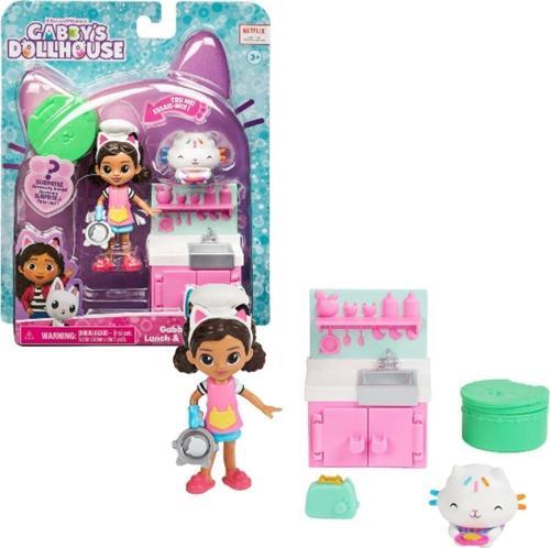 Gabby'S Dollhouse Cat Tivity Mutfak Yemek Yapma Paketi Seti